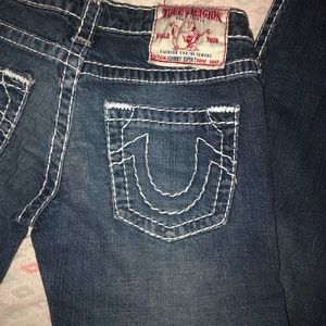 True Religion Sz 27 Bootcut Jeans RN112790 CA30427